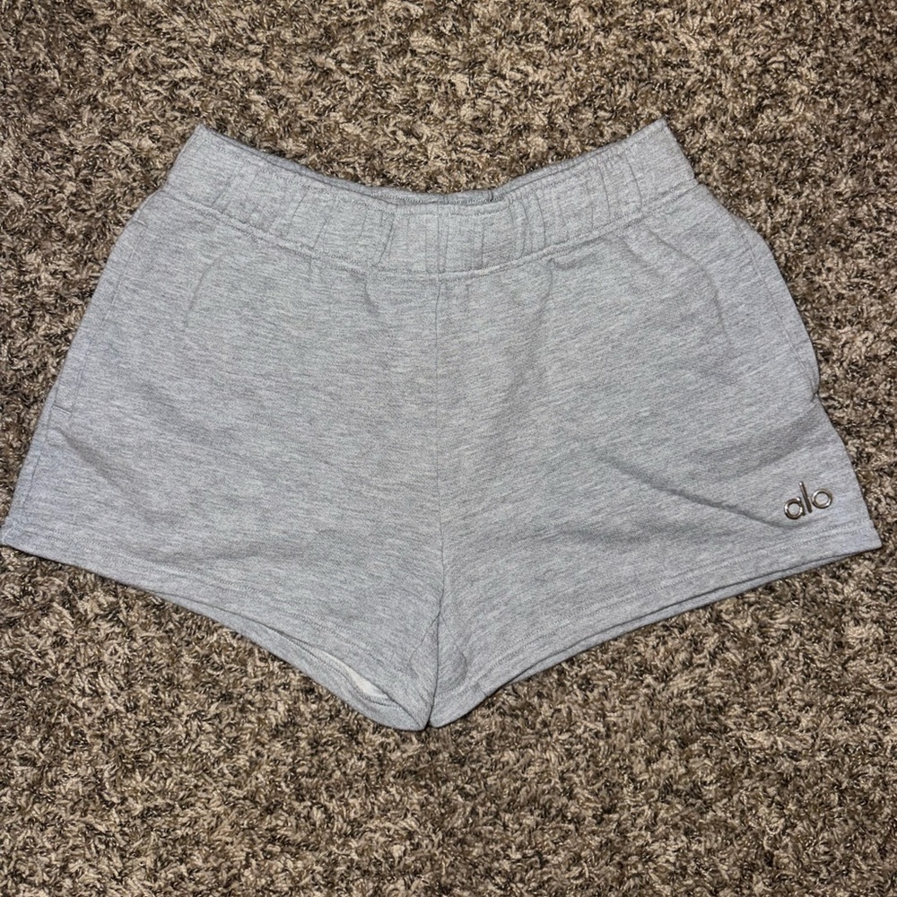 ALO Yoga Women's Athletic Gray Shorts